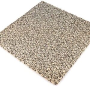 Feather peel and stick carpet tiles